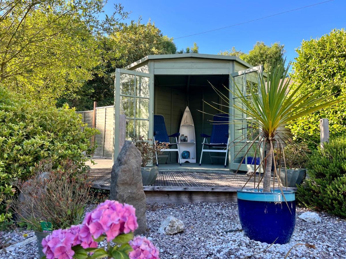 Coastal Garden Annex With Log Fire & Summer House 에버포스 외부 사진